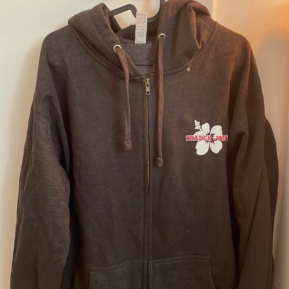 Trader Joe's zip up hoodie